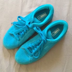Puma sneakers turquoise men’s size 7